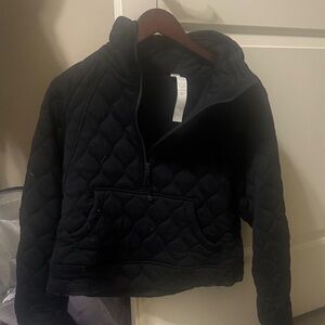 Lululemon Athletica Charcoal Quilted Jacket